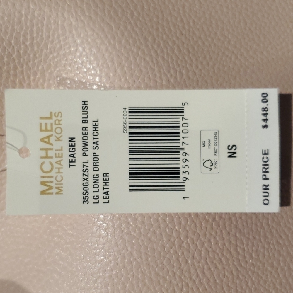 NWT Michael Kors Long Drop Satchel - Picture 4 of 5